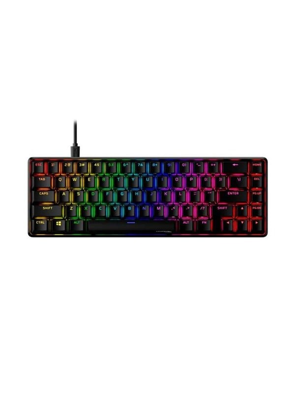 HyperX Alloy Origins 65 - Gaming Tastatur - Uden Numpad - Nordisk - Sort