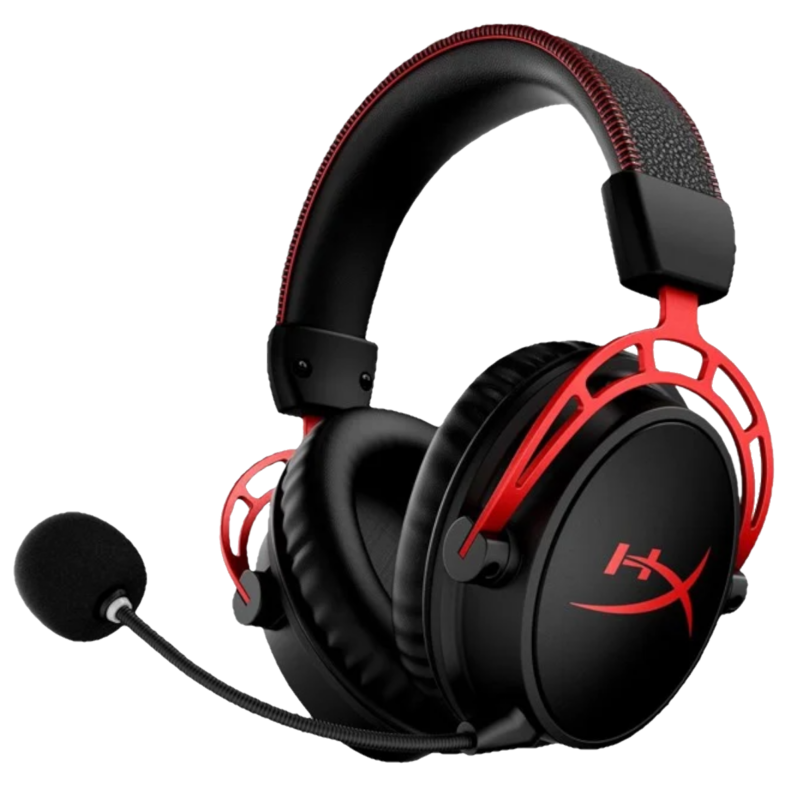 HyperX Cloud Alpha Trådløs Headset Sort Rød