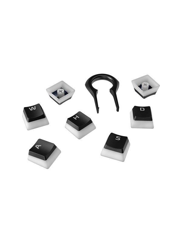 HyperX Pudding PBT Keycaps - Black - US