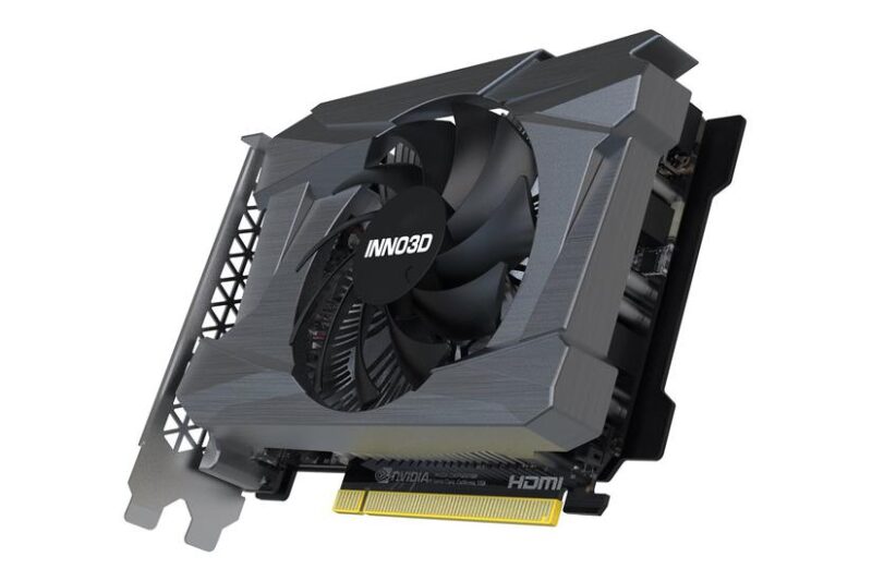 Inno3D GEFORCE RTX 4060 COMPACT Grafikkort - 8GB GDDR6 - NVIDIA RTX 4060 - PCI Express 4.0 x8