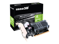 Inno3D GeForce GT 710 LP - Grafikkort - GF GT 710 - 2 GB DDR3 - PCIe 2.0 - DVI, D-Sub, HDMI