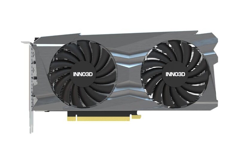 Inno3D GeForce RTX 3050 TWIN X2 Grafikkort - 8GB GDDR6 - NVIDIA RTX 3050 - PCI Express 4.0