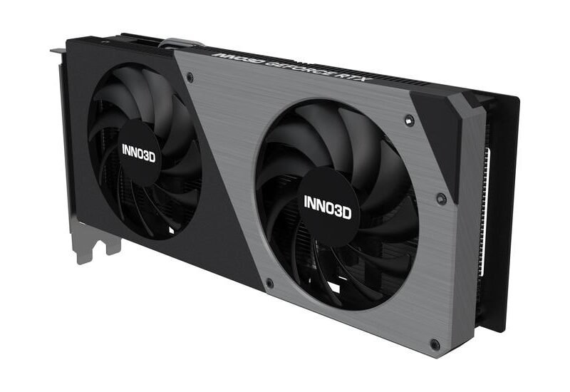 Inno3D GeForce RTX 4060 TWIN X2 Grafikkort - 8GB GDDR6 - NVIDIA RTX 4060 - PCI Express 4.0 x8