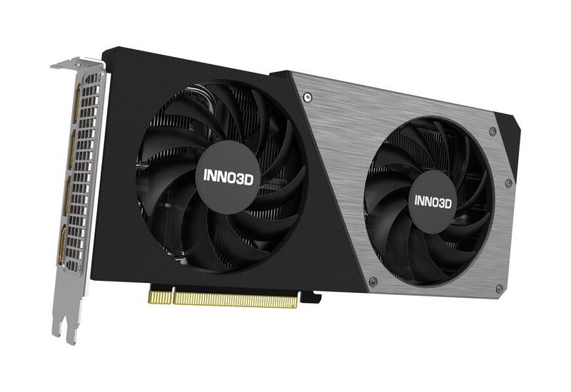 Inno3D GeForce RTX 4070 SUPER TWIN X2 OC Grafikkort - 12GB GDDR6X - NVIDIA RTX 4070 SUPER