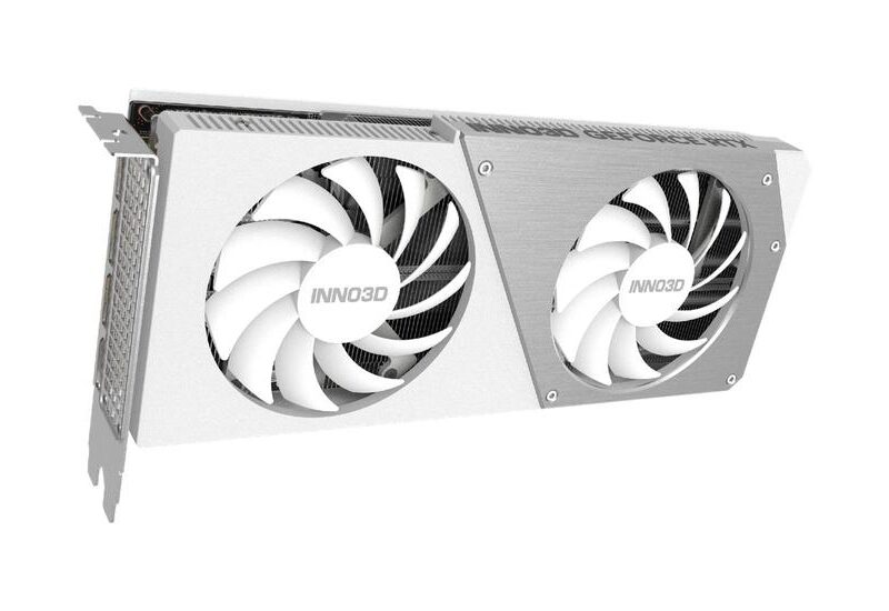 Inno3D GeForce RTX 4070 TWIN X2 OC Grafikkort - 12GB GDDR6X - NVIDIA RTX 4070 - PCI Express 4.0 x16