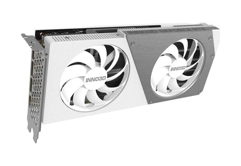 Inno3D GeForce RTX 4070 Ti SUPER TWIN X2 OC WHITE Grafikkort - 16GB GDDR6X - NVIDIA RTX 4070 Ti SUPER - PCI Express 4.0 x16