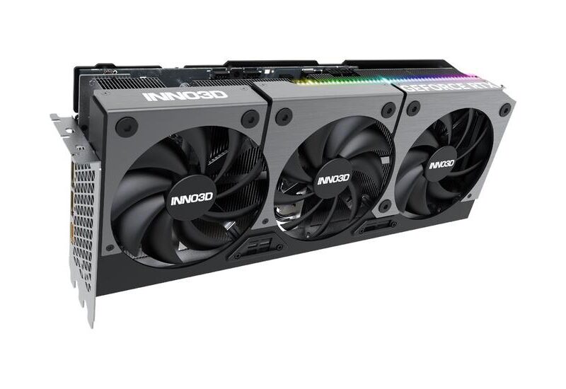 Inno3D GeForce RTX 4080 SUPER X3 OC Grafikkort - 16GB GDDR6X - NVIDIA RTX 4080 SUPER - PCI Express 4.0 x16