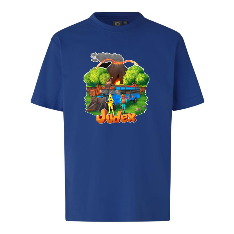 Judex Fortnite Battlebus Tee - Blå | 8-10