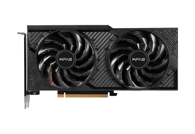 KFA2 GeForce RTX 4060 (1-Click OC) 2X Grafikkort - 8GB GDDR6 - NVIDIA RTX 4060 - PCI Express 4.0