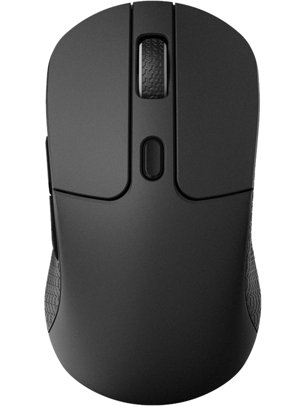 Keychron M3 4K Hz Light 79g Wireless Mouse - Black - Gaming Mus - Optisk - 6 knapper - Sort