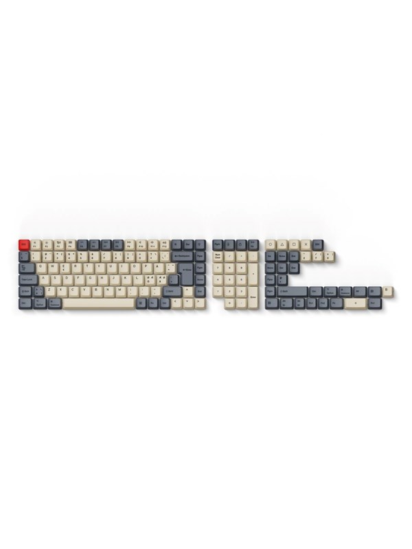 Keychron PBT Full Keycap Set 141 keys - Carbon Vibe - Nordic - Keycaps - Nordisk