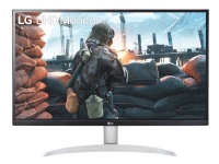 LG 27UP650P-W - LED-skærm - 27 - 3840 x 2160 4K @ 60 Hz - IPS - 400 cd/m² - 1200:1 - DisplayHDR 400 - 5 ms - 2xHDMI, DisplayPort