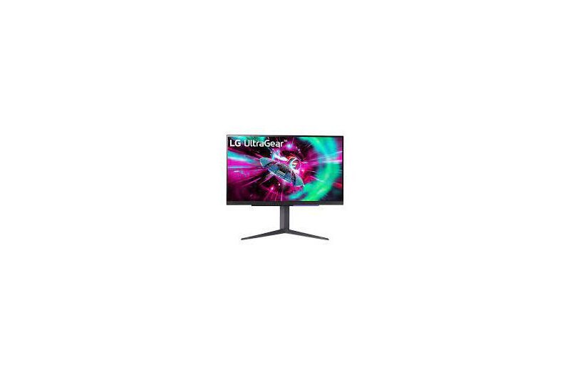 LG UltraGear 27GR93U-B skærm - 27" - NVIDIA G-SYNC Compatible, AMD FreeSync Premium - IPS - 1ms - 4K 3840x2160 ved 144Hz