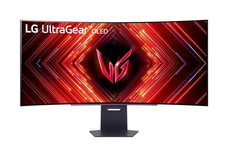 LG UltraGear 45GS95QE-B skærm - 45" - VESA Adaptive-Sync, AMD FreeSync Premium Pro, NVIDIA G-SYNC Compatible - 0,03ms - UWQHD 3440x1440 ved 240Hz