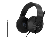 Lenovo Legion H200 Gaming - Headset - fuld størrelse - kablet - sort