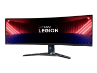 Lenovo Legion R45w-30 - LED-skærm - kurvet - 45 (44.5 til at se) - 5120 x 1440 @ 165 Hz - VA - 500 cd/m² - 3000:1 - 1 ms - HDMI, DisplayPort, USB-C - højtalere - sort C