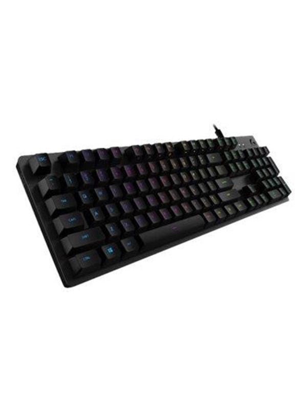 Logitech G512 Carbon GX Brown - ND - Gaming Tastatur - Nordisk - Sort