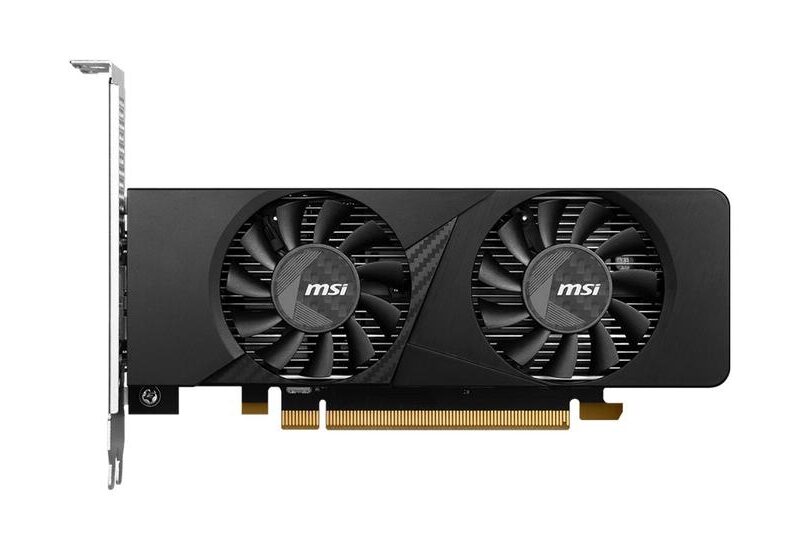 MSI GeForce RTX 3050 LP 6G OC Grafikkort - lavprofil - 6GB GDDR6 - NVIDIA RTX 3050 - PCI Express 4.0 x16 (x8 mode)