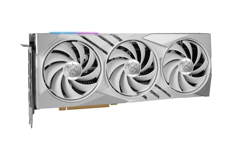 MSI GeForce RTX 4060 Ti GAMING X SLIM WHITE 16G Grafikkort - 16GB GDDR6 - NVIDIA RTX 4060 Ti - PCI Express 4.0 x16 (x8 mode)