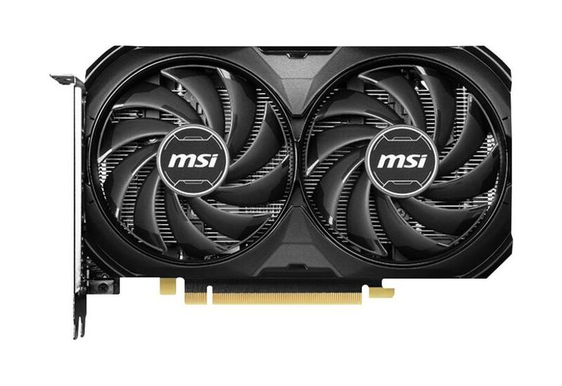 MSI GeForce RTX 4060 Ti VENTUS 2X BLACK 8G OC Grafikkort - 8GB GDDR6 - NVIDIA RTX 4060 Ti - PCI Express 4.0 x8