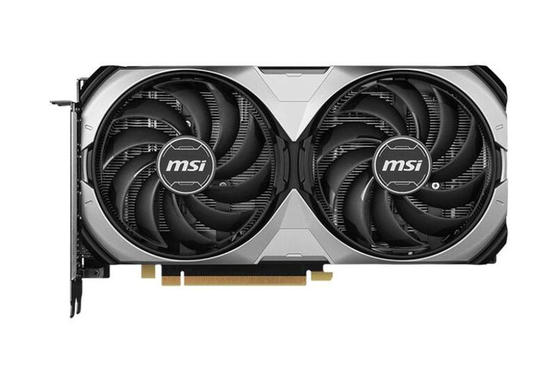 MSI GeForce RTX 4070 SUPER 12G VENTUS 2X OC Grafikkort - 12GB GDDR6X - NVIDIA RTX 4070 SUPER - PCI Express 4.0