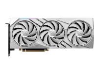 MSI GeForce RTX 4070 Ti SUPER 16G GAMING X SLIM WHITE - Grafikkort - GeForce RTX 4070 Ti Super - 16 GB GDDR6X - PCIe 4.0 - HDMI, 3 x DisplayPort - hvid