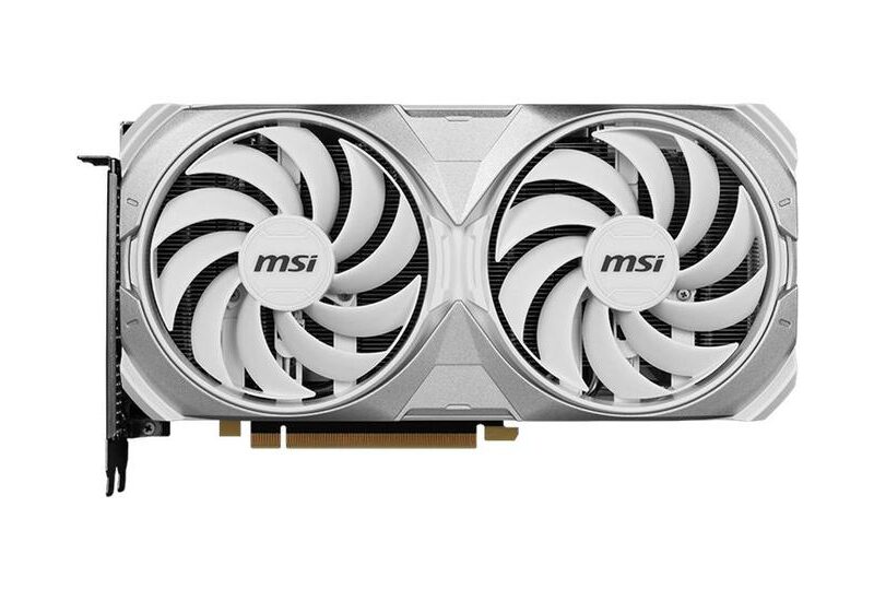 MSI GeForce RTX 4070 Ti SUPER 16G VENTUS 2X WHITE OC Grafikkort - 16GB GDDR6X - NVIDIA RTX 4070 Ti SUPER - PCI Express 4.0