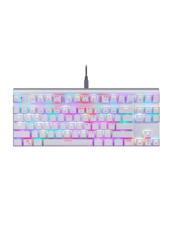 Motospeed Mechanical gaming keyboard CK101 RGB (white) - Gaming Tastatur - Hvid