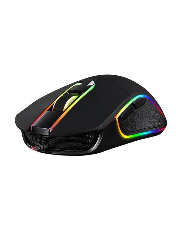 Motospeed V30 Wired Gaming Mouse Black - Gaming Mus - Sort