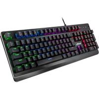 NK-2000ME tastatur USB QWERTZ Sort, Gaming-tastatur