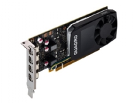 NVIDIA Quadro P1000 DVI - Grafikkort - Quadro P1000 - 4 GB GDDR5 - PCIe 3.0 x16 lavprofil - 4 x Mini DisplayPort - detailsalg