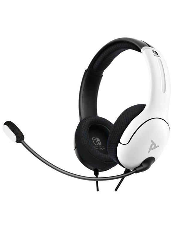 PDP LVL40 Wired Stereo Headset - Black/White - Headset - Nintendo Switch