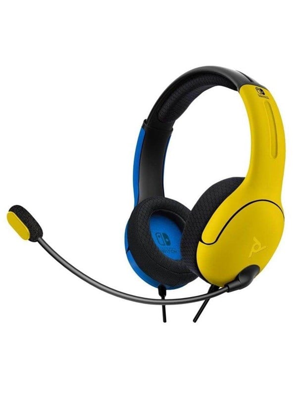 PDP Nintendo Switch Wired Headset LVL40 Yellow/Blue