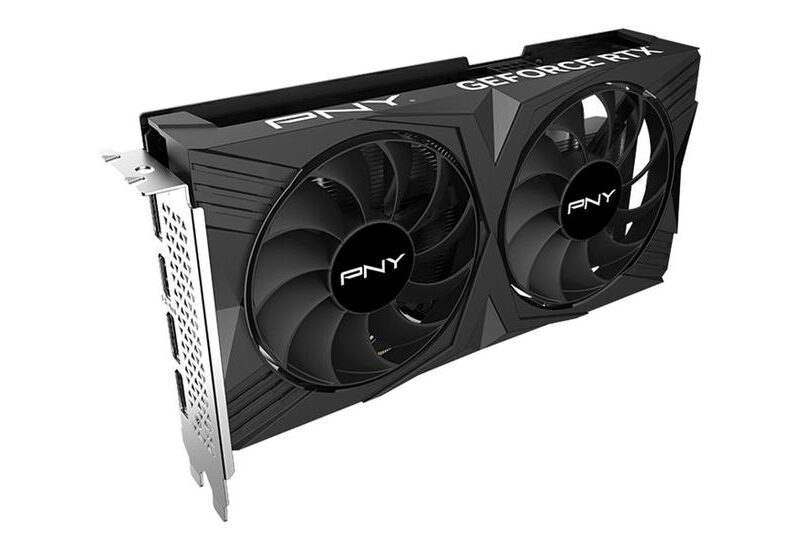 PNY GeForce RTX 4060 8GB VERTO Dual Fan Grafikkort - 8GB GDDR6 - NVIDIA RTX 4060 - PCI Express 4.0 x8