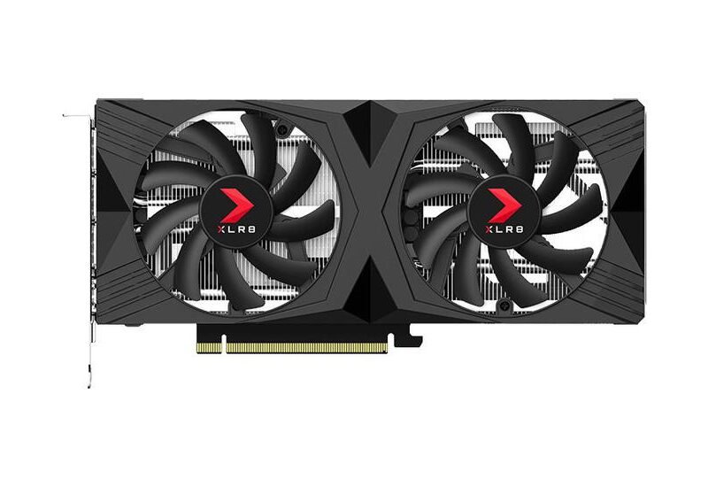 PNY XLR8 GeForce RTX 4060 Ti 16GB Gaming VERTO Overclocked Dual Fan Grafikkort - 16GB GDDR6 - NVIDIA RTX 4060 Ti - PCI Express 4.0 x16