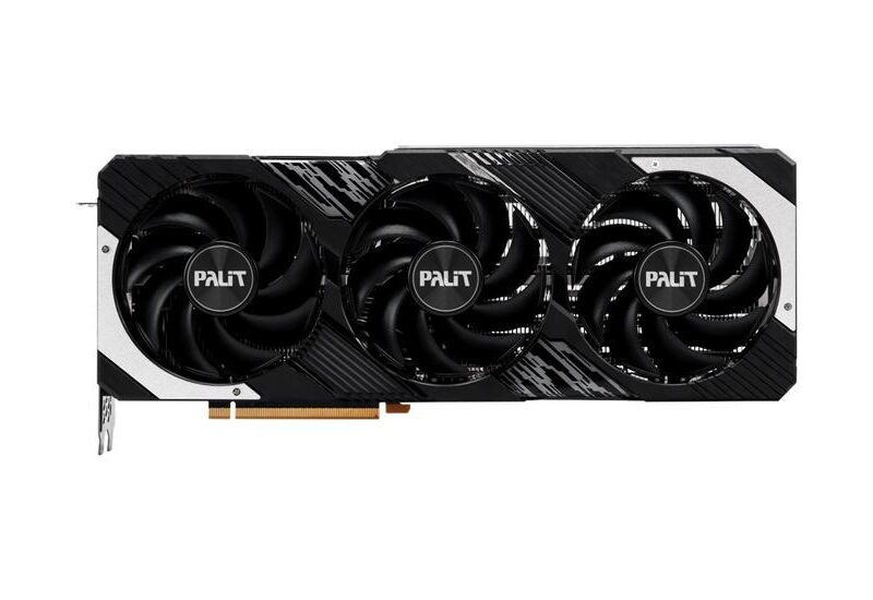 Palit GeForce RTX 4070 Ti SUPER GamingPro Grafikkort - 16GB GDDR6X - NVIDIA RTX 4070 Ti SUPER - PCI Express 4.0