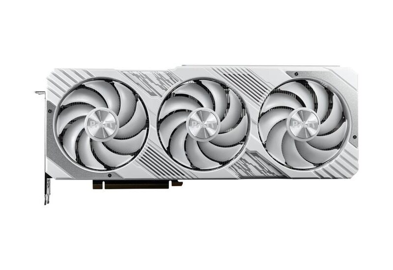 Palit GeForce RTX 4070 Ti SUPER GamingPro White OC Grafikkort - 16GB GDDR6X - NVIDIA RTX 4070 Ti SUPER