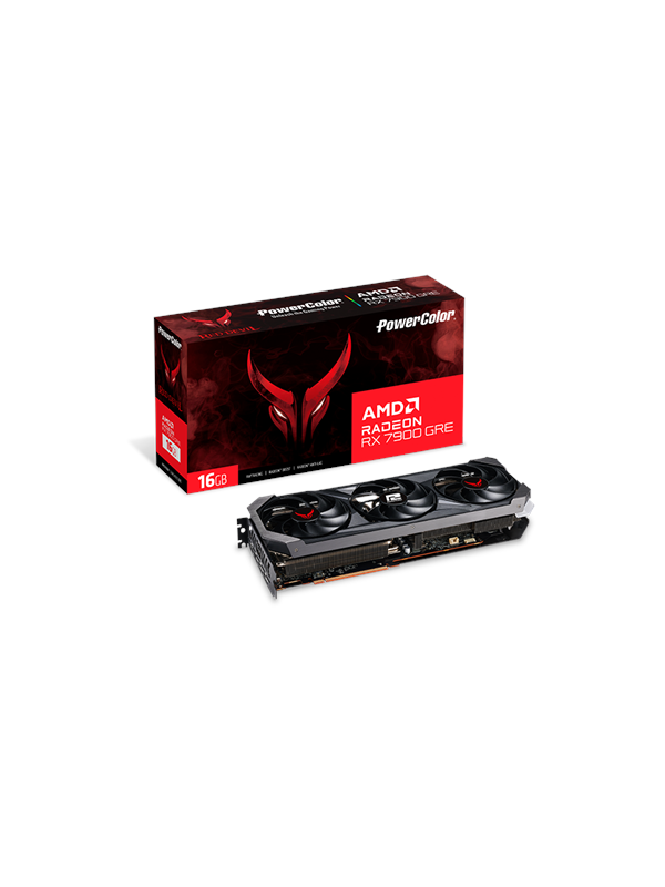 PowerColor Radeon RX 7900 GRE Red Devil - 16GB GDDR6 RAM - Grafikkort