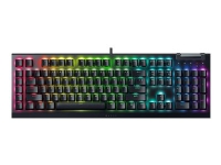 Razer BlackWidow V4 X - Tastatur - backlit - USA - tastkontakt: Razer Yellow