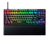 Razer Huntsman V3 Pro - Tastatur - 80% - TKL - backlit - USB - QWERTY - USA - tastkontakt: Razer Analog Optical Switches (Gen-2)