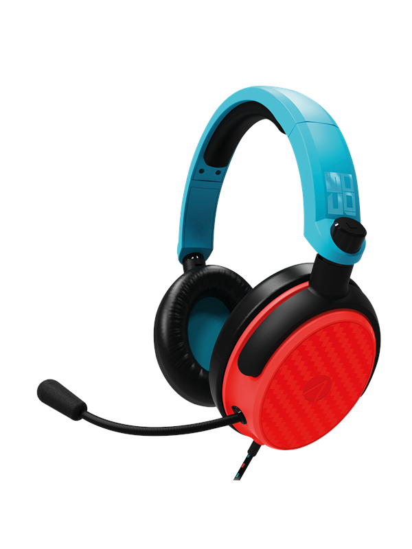 STEALTH C6-100 Gaming Headset (Multi Format) - Neon Blue/Red