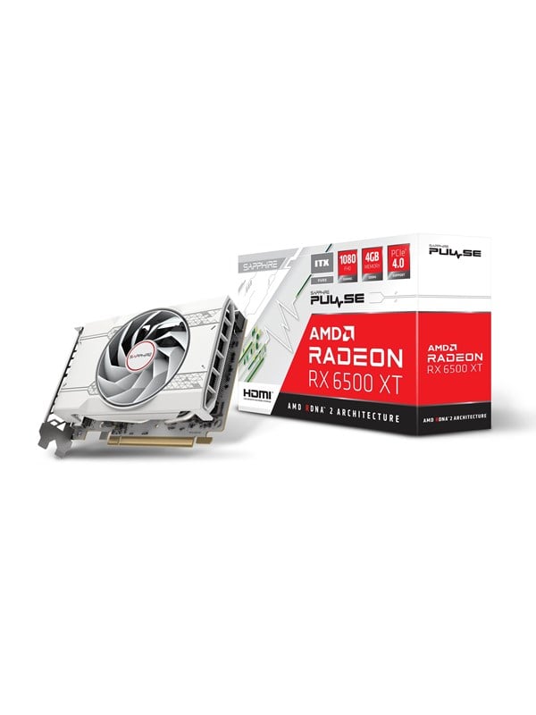 Sapphire Radeon RX 6500 XT Pulse ITX - 4GB GDDR6 RAM - Grafikkort