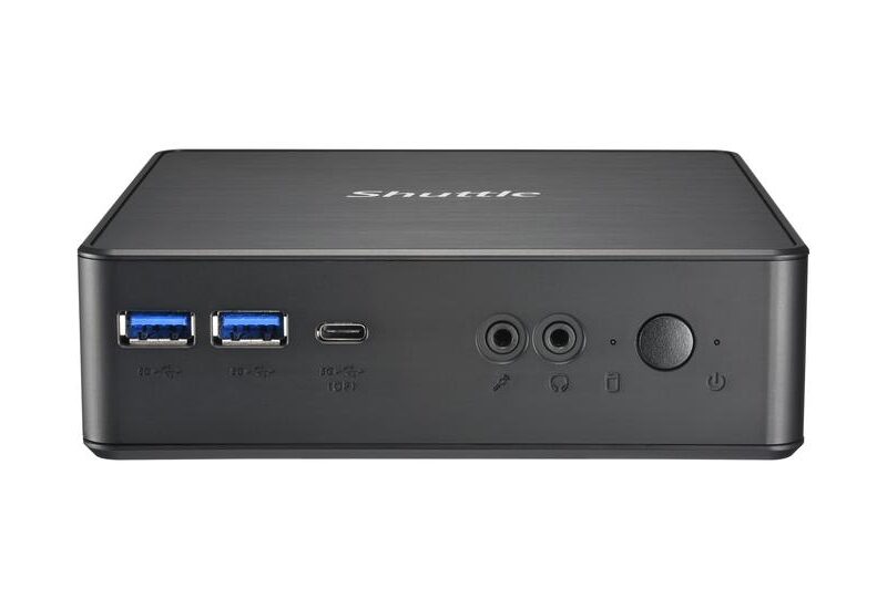 Shuttle XPC nano NC40U7 - mini PC Core i7 1255U 1.7 GHz - 0 GB - ingen HDD