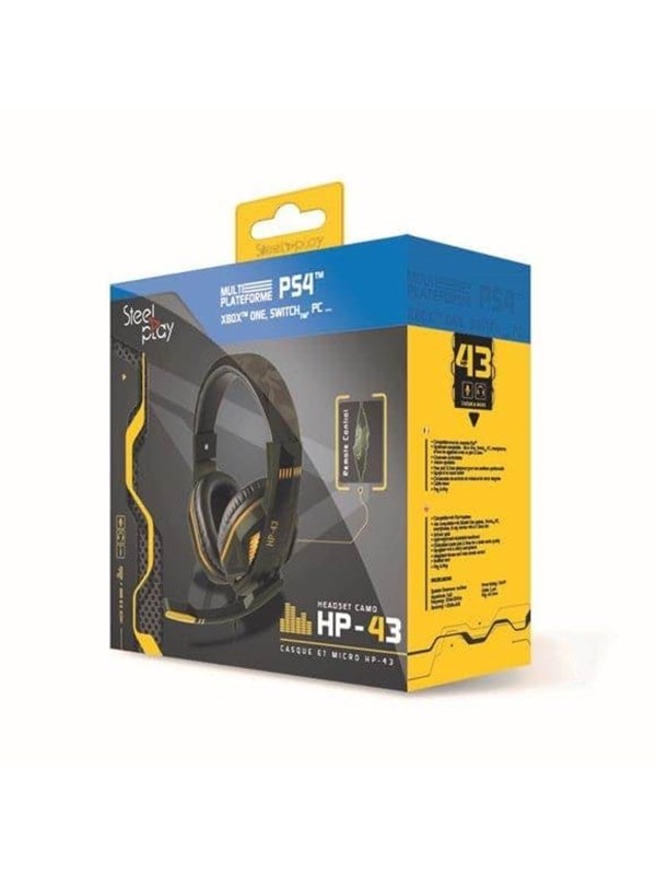 Steelplay HP43 (MULTI) - Headset - Sony PlayStation 4