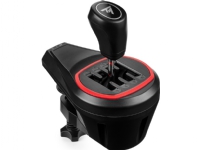 Thrustmaster TH8S Shifter, Tilføjelse til racerskifter, Sort, Rød, PS5, PS4, Xbox One and Xbox Series X|S Thrustmaster Force Feedback racing wheels, 130 mm, 220 mm, 240 mm