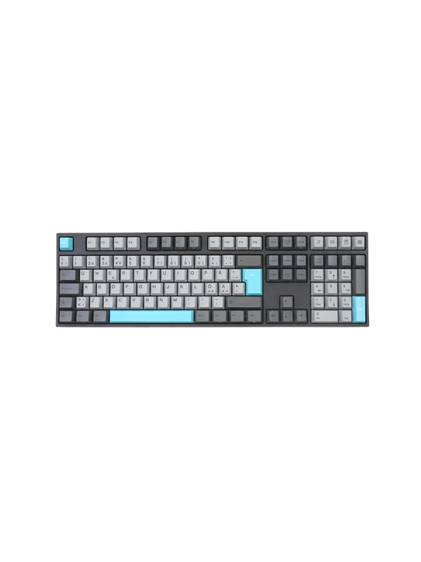 Varmilo VPT109 Moonlight V3 - Wireless (Tri-Mode) - Gateron G Pro 3.0 Brown - Gaming Tastatur - Nordisk - Grå