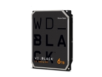 WD Black WD6004FZBX - Harddisk - 6 TB - gaming - intern - 3.5 - SATA 6Gb/s - 7200 rpm - buffer: 256 MB