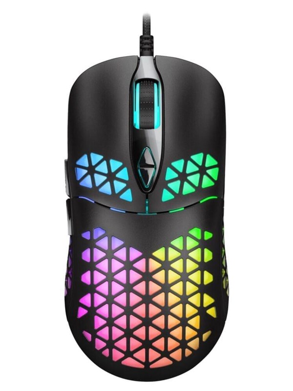 XCROW Spark Ultralight - Gaming Mus - 7 knapper - Sort