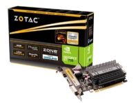 ZOTAC NVIDIA® GeForce® GT 730 - ZONE Edition - grafikkort - GF GT 730 - 2 GB DDR3 - PCIe 2.0 x16 lavprofil - DVI, D-Sub, HDMI - blæserløs