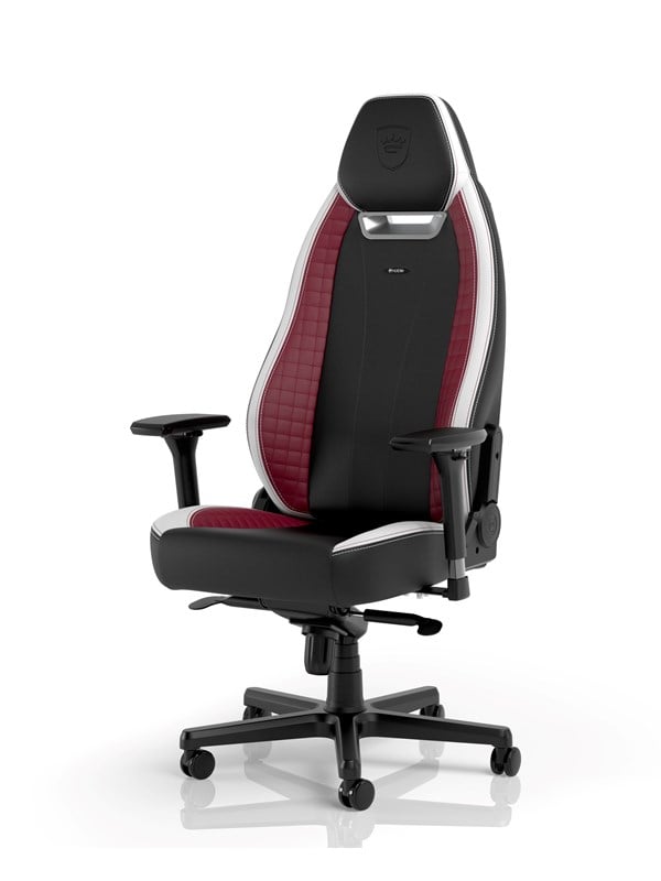 noblechairs LEGEND Black/White/Red Edition Gamer Stol - High-tech faux leather - Op til 150 kg